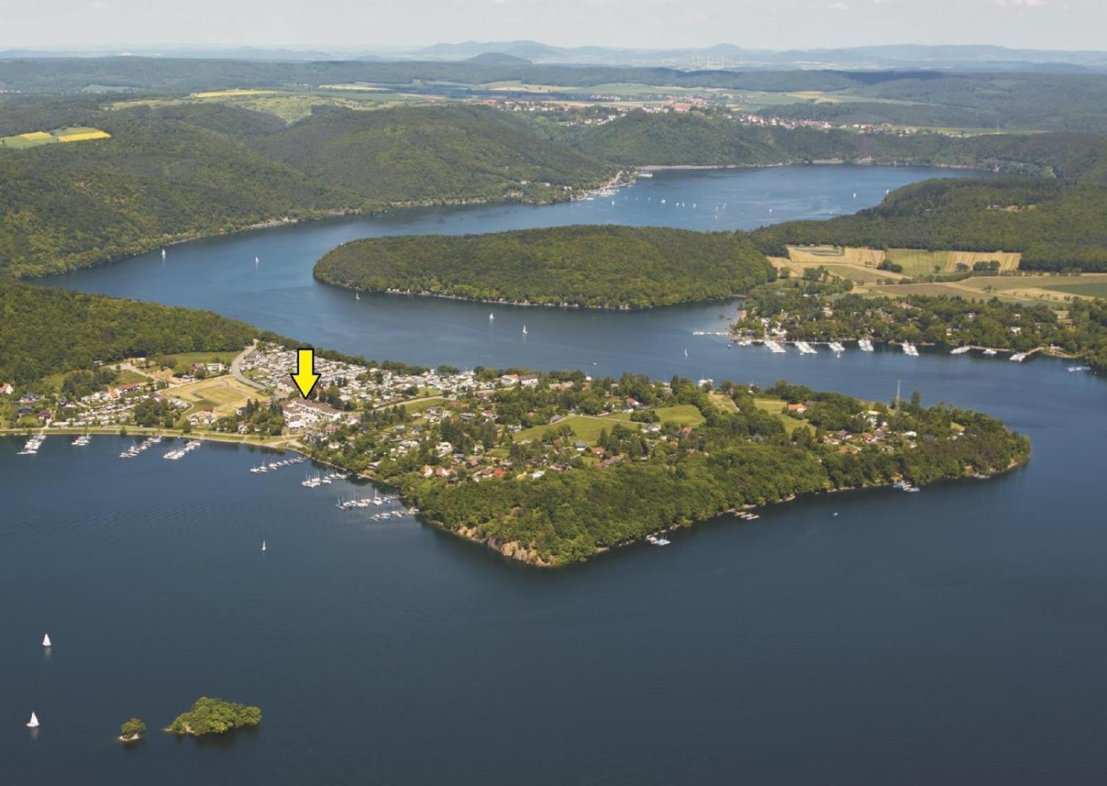 Kleine Seepause Am Edersee Scheid  Eksteriør bilde
