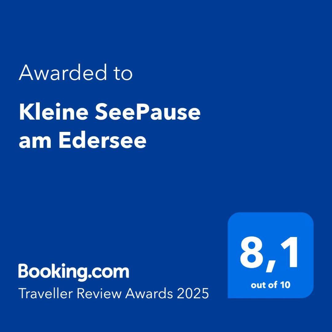Kleine Seepause Am Edersee Scheid  Eksteriør bilde